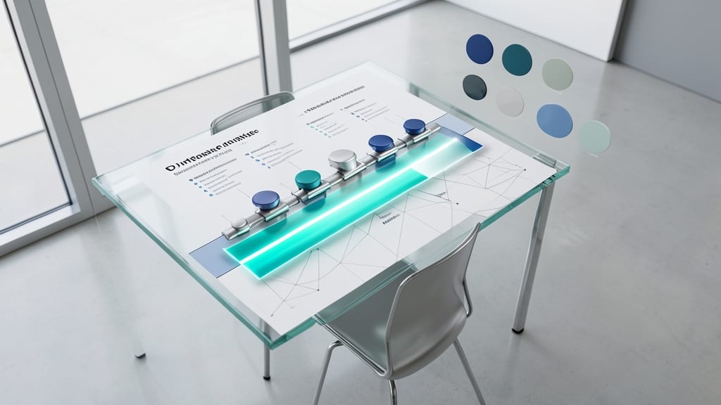 Corporate 3D Infographic Timeline Template