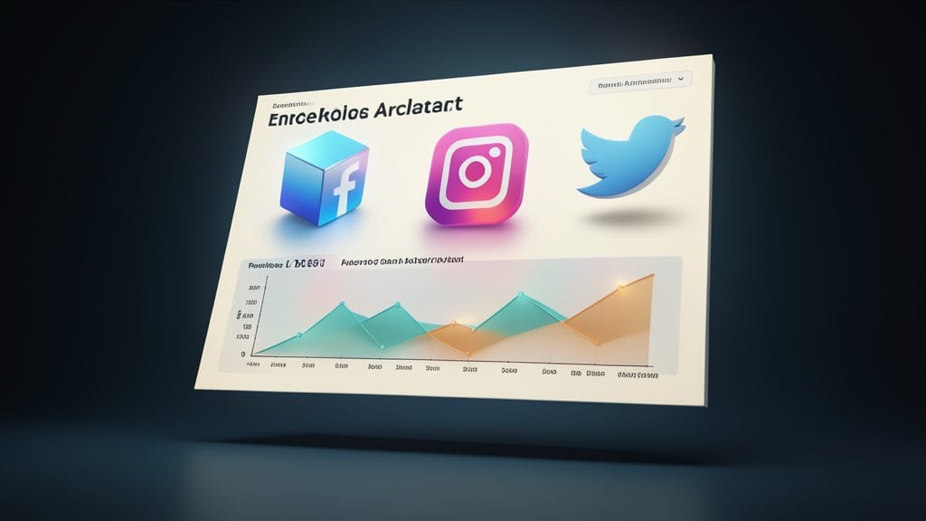 Creative 3D Social Media Marketing Template