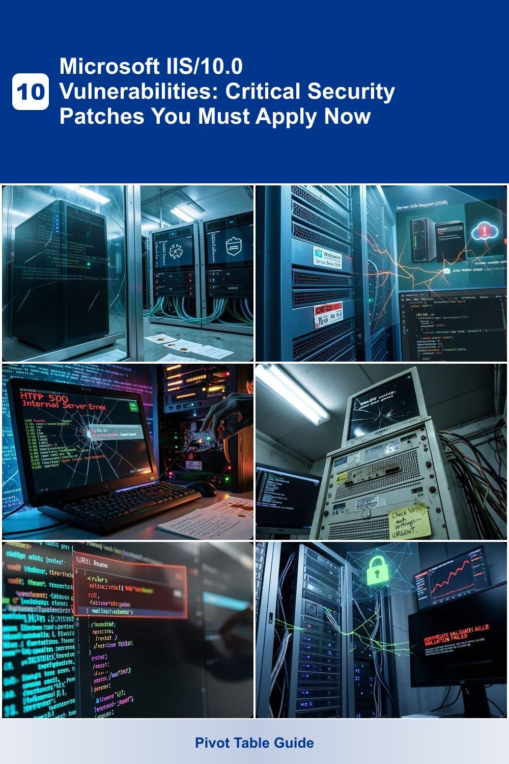 10 Microsoft IIS/10.0 Vulnerabilities: Critical Security Patches You Must Apply Now