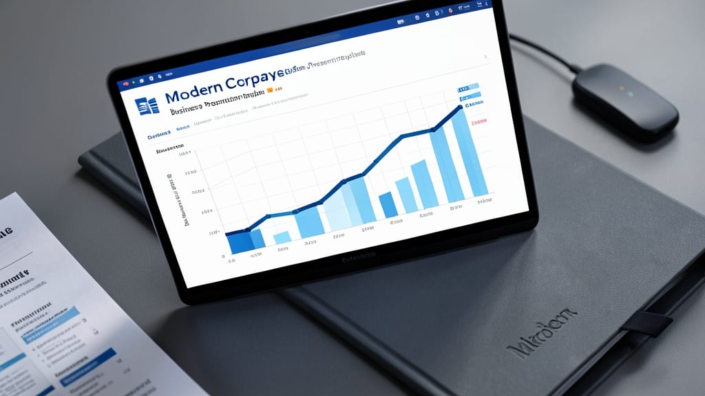Modern Corporate Business Presentation Template