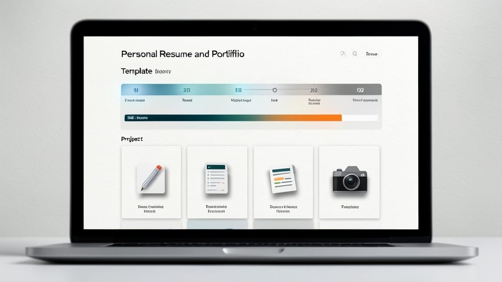 Personal Resume and Portfolio Template